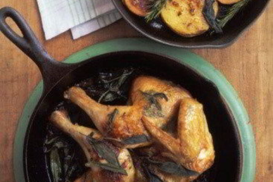 Рецепт жареной курицы с чили и базиликом