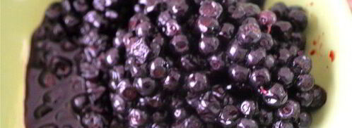 ньокки из творога с черничным соусом и сливками. Шаг 4