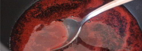 ньокки из творога с черничным соусом и сливками. Шаг 6