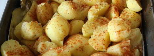 ароматный картофель, запеченный с моцареллой. Шаг 2