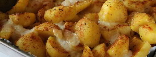 ароматный картофель, запеченный с моцареллой. Шаг 5