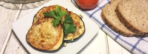 баклажан, запеченный с томатом и сыром. Шаг 5