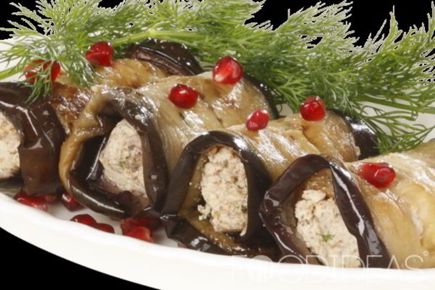 Рецепт баклажанов с орехами