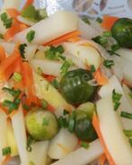 Брюссельская капуста в мультиварке