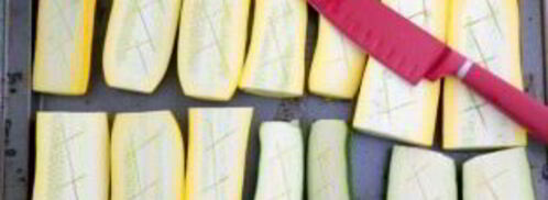 кабачки на мангале. Шаг 3