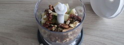 кабачки — цукини с сыром, орехами и розмарином. Шаг 6