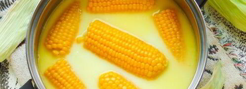 кукуруза, варенная с молоком и сливочным маслом. Шаг 14