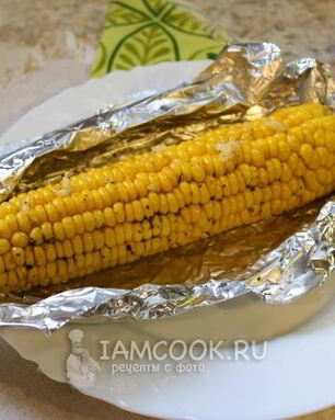 Кукуруза, запеченная в духовке