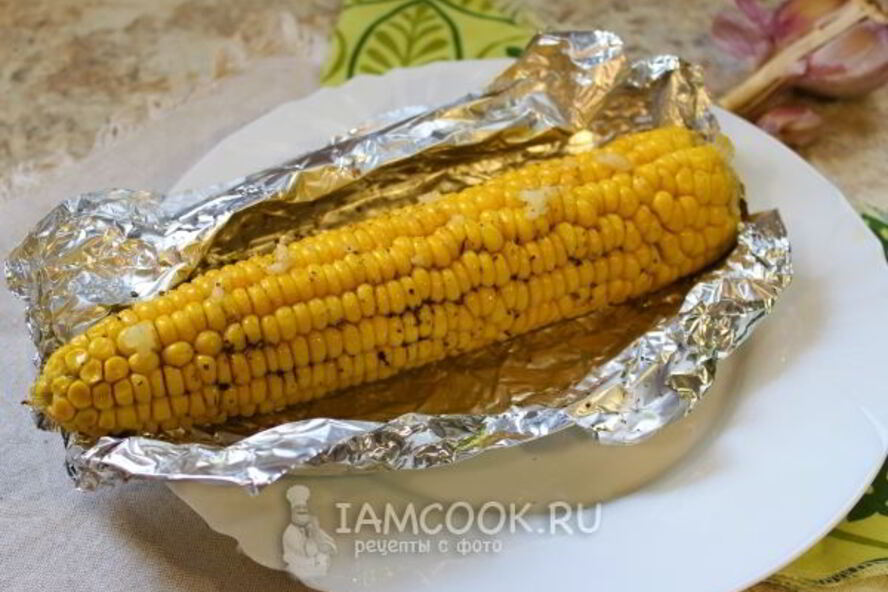 Рецепт кукурузы, запеченной в духовке