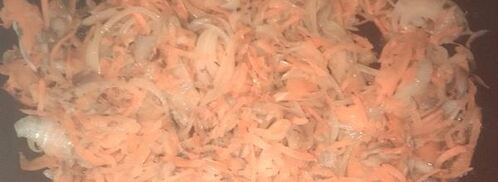 лодочки из кабачков, фаршированные овощами. Шаг 3