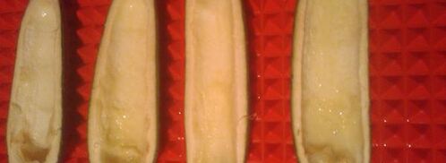 лодочки из кабачков, фаршированные овощами. Шаг 4