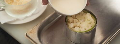 миньон из говядины с гратеном из цветной капусты. Шаг 8