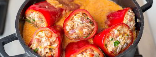 перец, фаршированный бараниной. Шаг 7