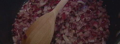 перец, фаршированный мясом и красным рисом. Шаг 3