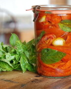 Помидоры, сушеные в духовке