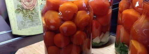 помидоры в маринаде хони-блюз. Шаг 2