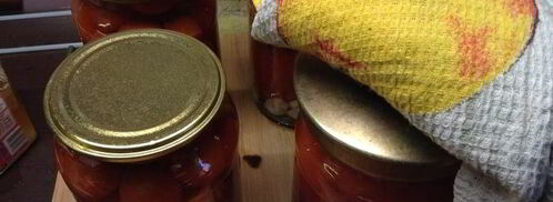 помидоры в маринаде хони-блюз. Шаг 11