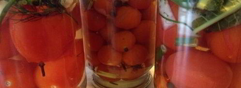 помидоры в маринаде хони-блюз. Шаг 12