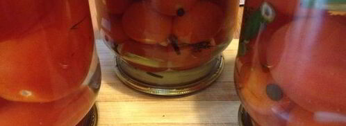 помидоры в маринаде хони-блюз. Шаг 14