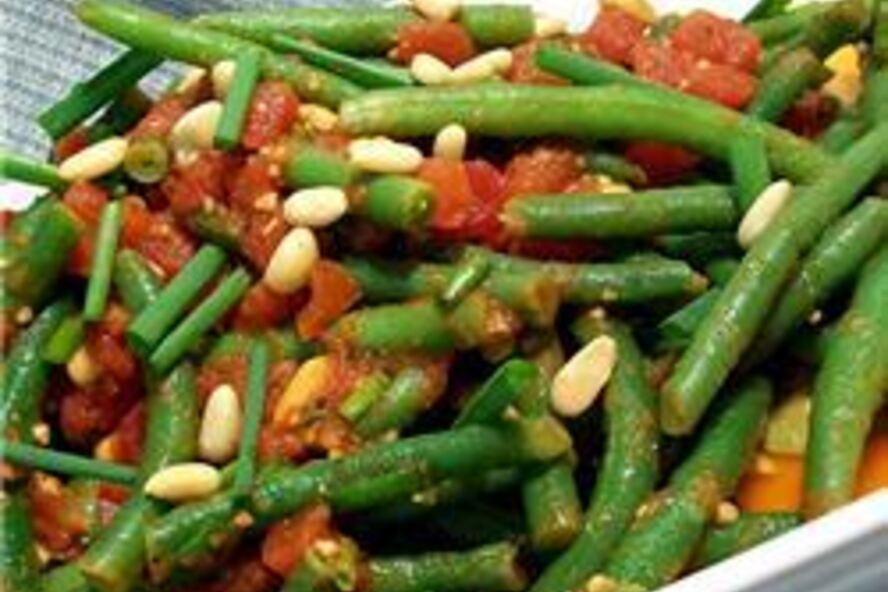 Рецепт стручковой фасоли по-испански