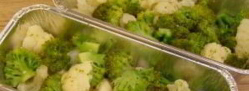 цветная капуста и брокколи, запеченные в духовке. Шаг 5