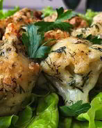 Цветная капуста в нежном кляре