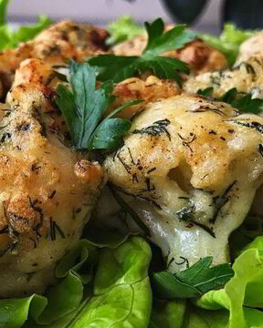 Цветная капуста в нежном кляре