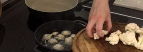 цветная капуста в нежном кляре. Шаг 2