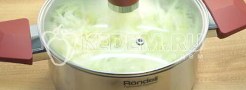 тушеная капуста с фаршем. Шаг 6