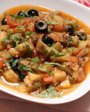 Тушеные баклажаны