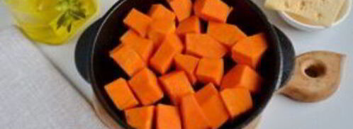 тыква с печенью. Шаг 2