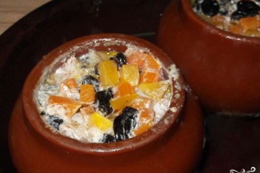 Рецепт тыквы в горшочке в духовке