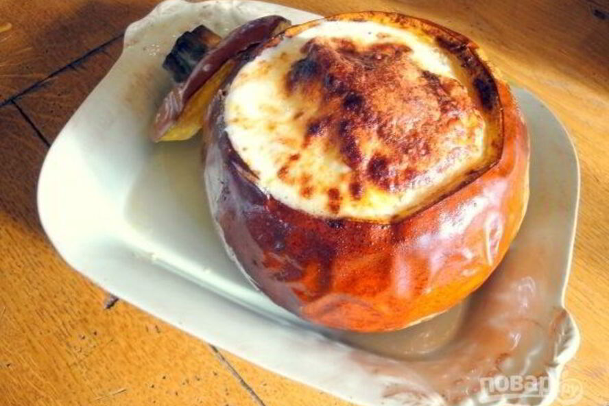 Рецепт тыквы, запеченной с сыром