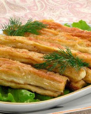 Жареная спаржа