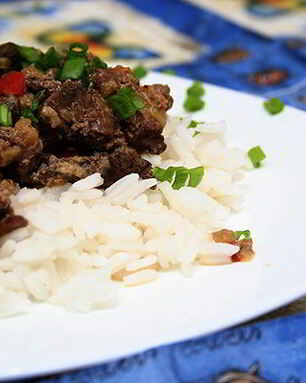 Куриная печень в сливочном соусе