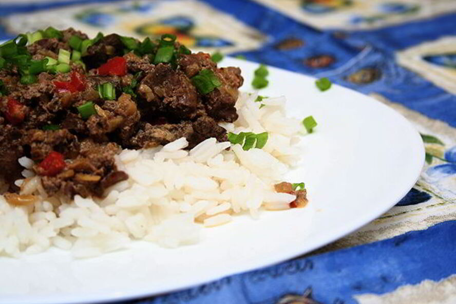 Рецепт куриной печени в сливочном соусе