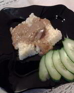 Куриная печень в яблочно-сметанном соусе