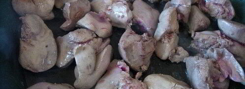 нежная куриная печеночка. Шаг 4