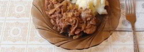 нежная печень с цветной капустой. Шаг 5