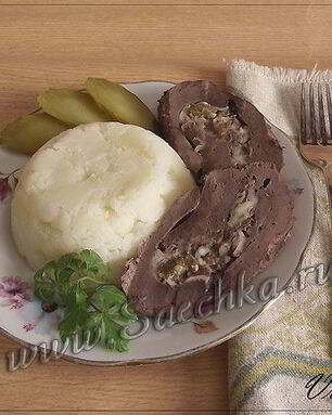 Печень фаршированная