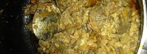 печень куриная, тушеная с карри. Шаг 5