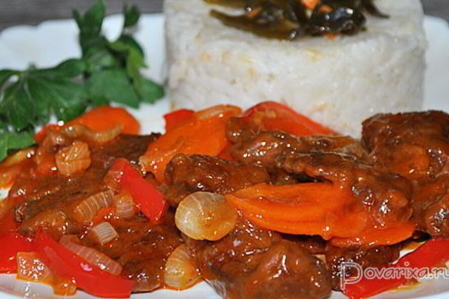 Рецепт печени по-китайски