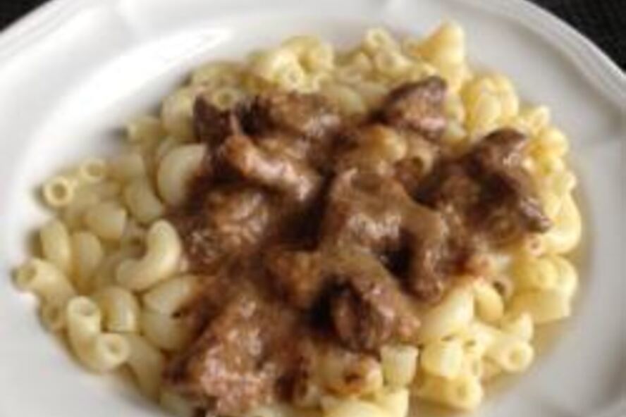 Рецепт печени по-строгановски