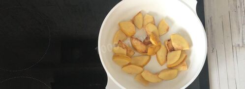 печень с айвой под апельсиновым соусом. Шаг 4