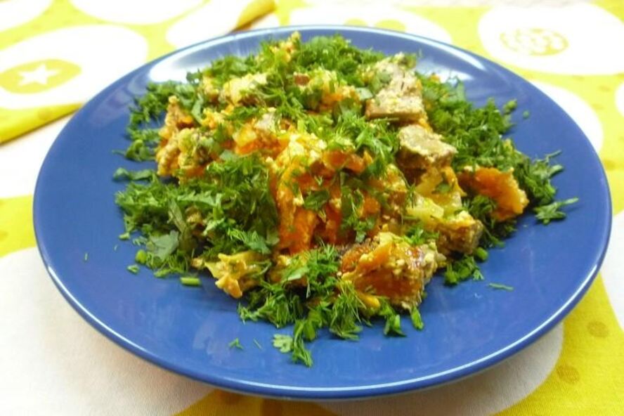 Рецепт печени сома нежная