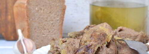 печень тушеная в молоке. Шаг 11