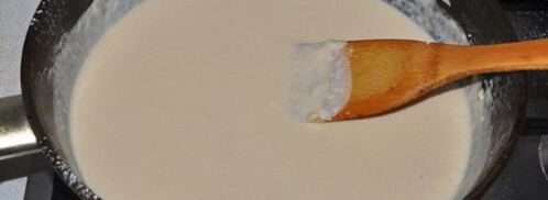 печень в сливочном соусе бешамель. Шаг 2