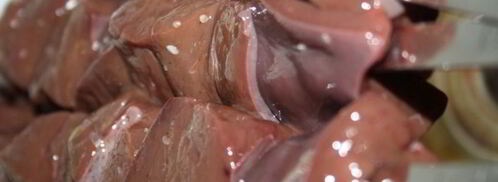 печень в жировой сетке. Шаг 2