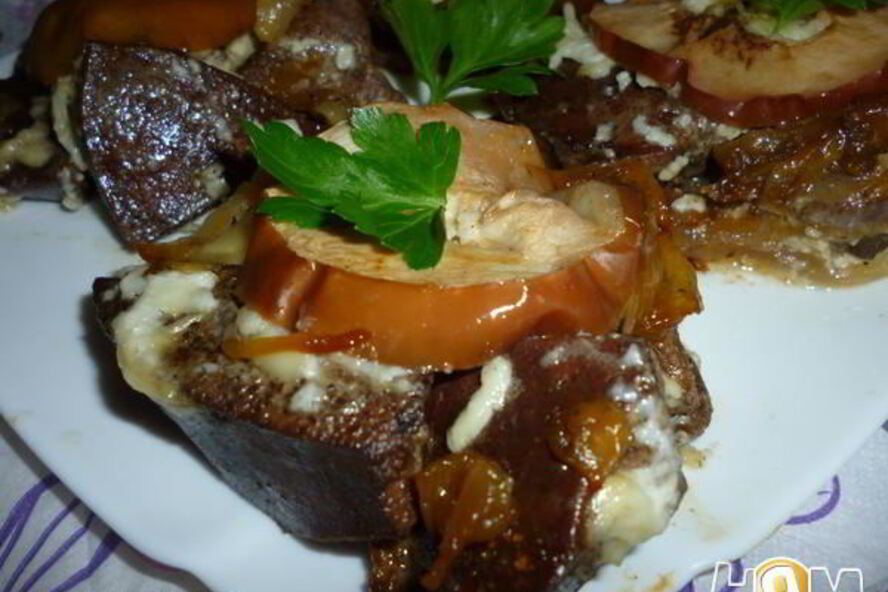 Рецепт печенки с характером