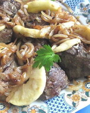 Телячья печень по-берлински